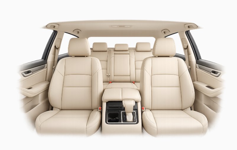 Car interior cleaning